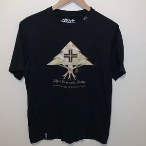 Lifted Research Group Black Tee Shirt